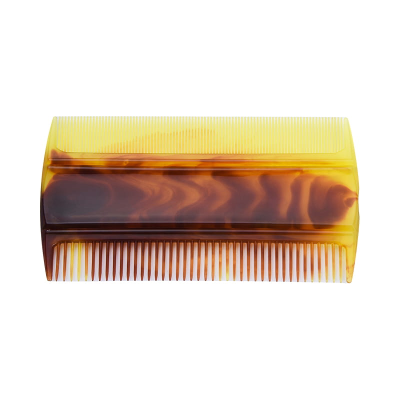 모든 플라스틱 작은 콧수염 헤어리 빗